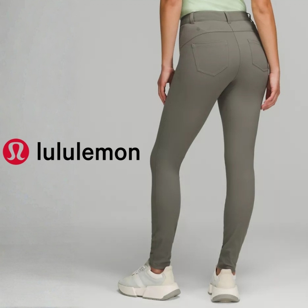 Lululemon City Sleek Slim-Fit 5 Pocket High-Rise Pant